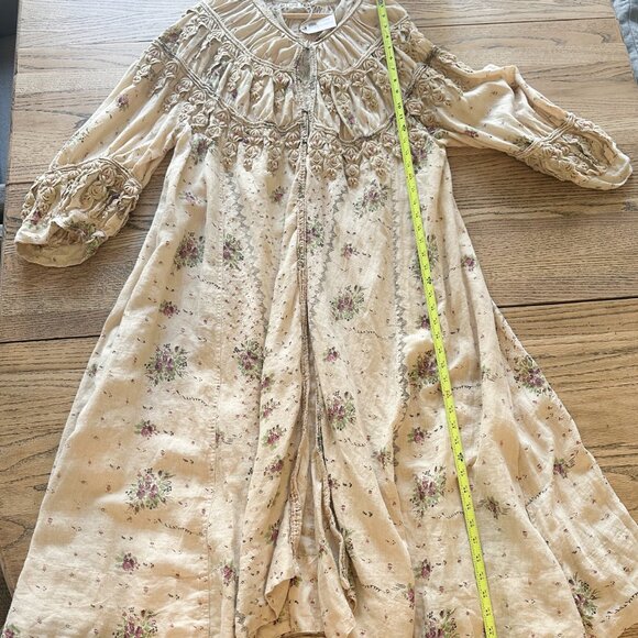 MAGNOLIA PEARL LINEN LONG SLEEVE, LONG JACKET/COAT - Picture 6 of 7